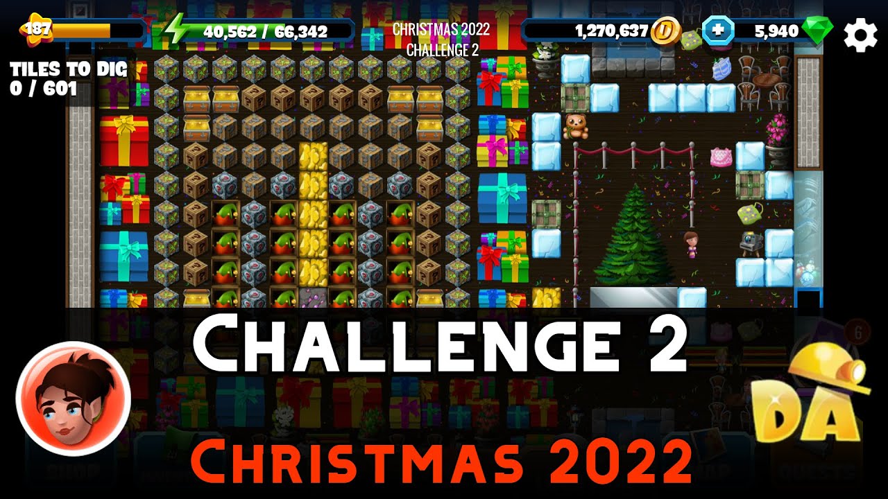 Challenge 2 Christmas 2022 10 Diggy's Adventure YouTube