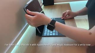 iPad case solution | Magic Keyboard and Apple Pencil 2