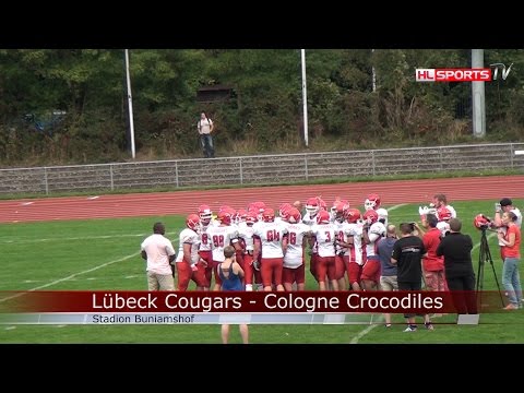 Lübeck Cougars - Cologne Crocodiles | 06.09.2014 | GFL2