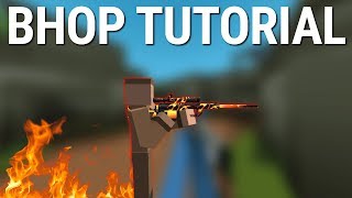 Flying Around The Map! | Krunker Bhop Tutorial
