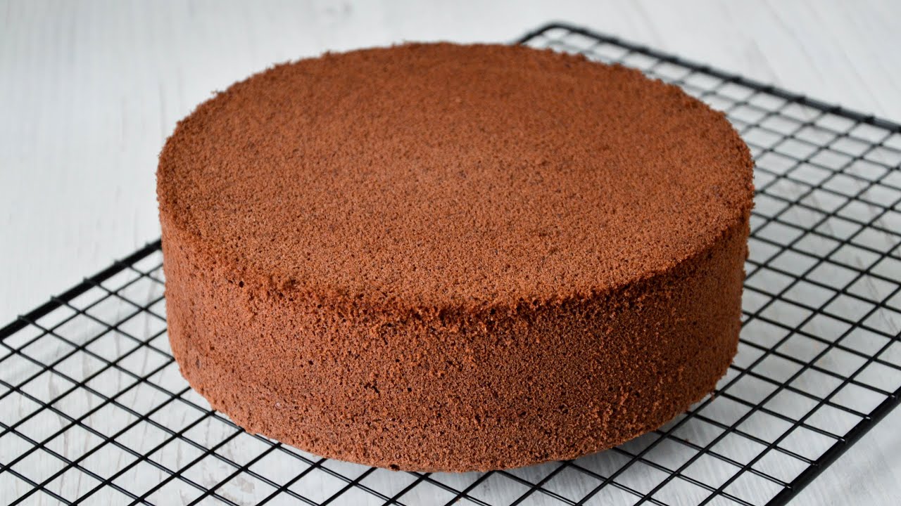 Идеальный ШОКОЛАДНЫЙ бисквит ☆ САМЫЙ ПРОСТОЙ классический РЕЦЕПТ