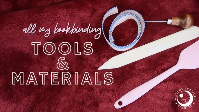 Bookbinding Tools & Materials - beginner friendly 