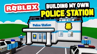 Building a POLICE STATION in Police Tycoon (Roblox) screenshot 1