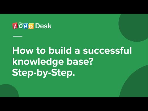 Video: How To Create A Knowledge Base