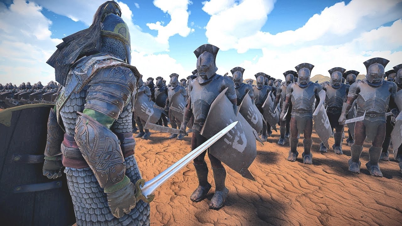 Rohan Infantry vs 8 Squads - UEBS 2