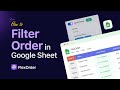 How to Filter WooCommerce Orders by Status & Date in Google Sheets