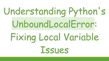Understanding Python