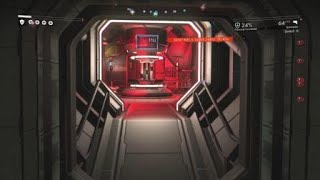 No Mans Sky Infiltrating A Manufacturing Facility With A Basic Boltcaster.