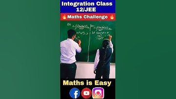 Integration Class 12 | Class 12 Maths Chapter 7 | Integration by Substitution #fun #shorts #ytshorts