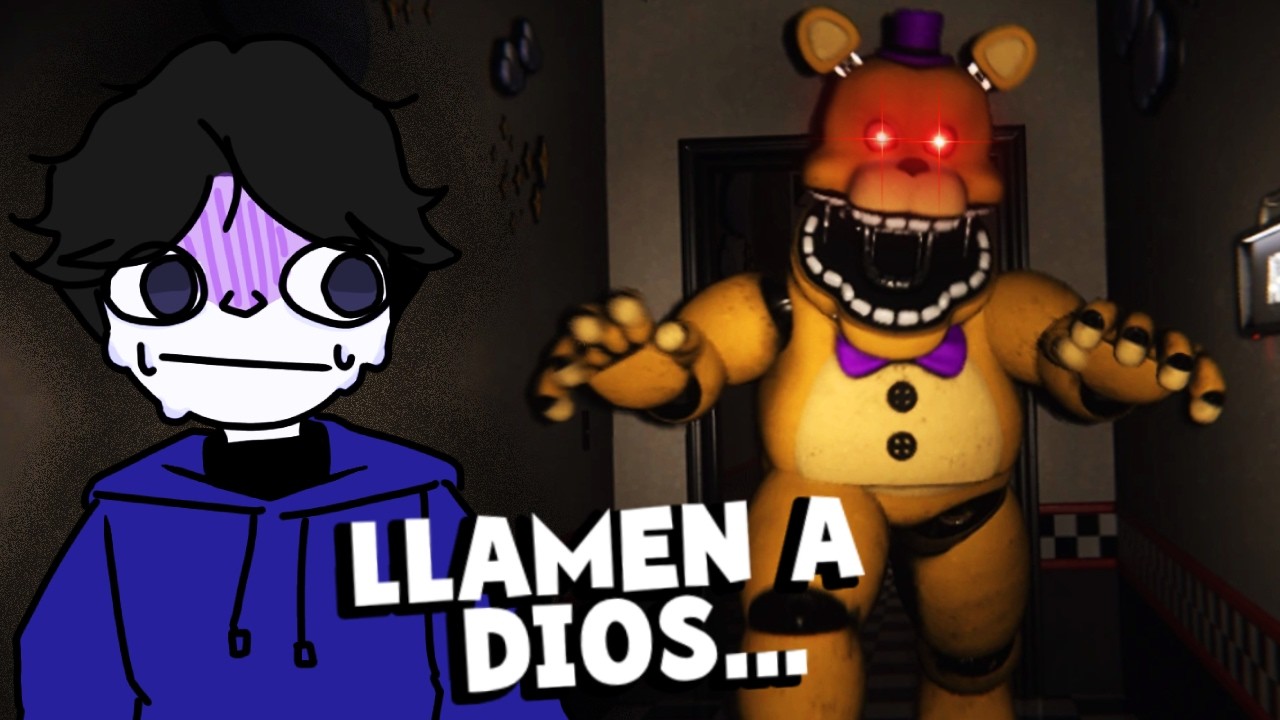 Los ANIMATRONICOS de esta PIZZERIA me da MIEDO...💀