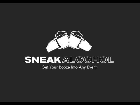Secret Flask - Sneak Alcohol Into Any Event with Boozey Bladder - Never Pay for an Overpriced Drink!