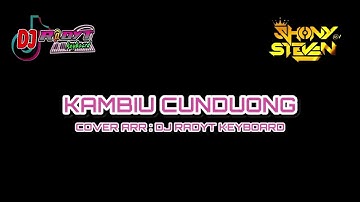 KARAOKE KAMBIU CUNDUONG NADA CEWEK (NEW VERSION) COVER ARR BY OJI RADYT KEYBOARD