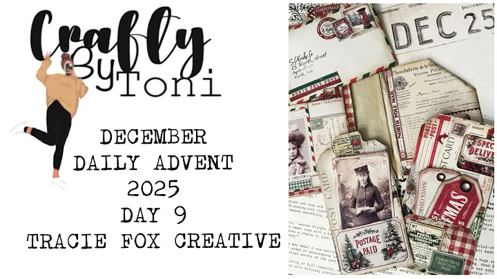 DECEMBER DAILY ADVENT 2025 #dda2025…@TracieFoxCreative DIGITAL KIT #christmasjunkjournal