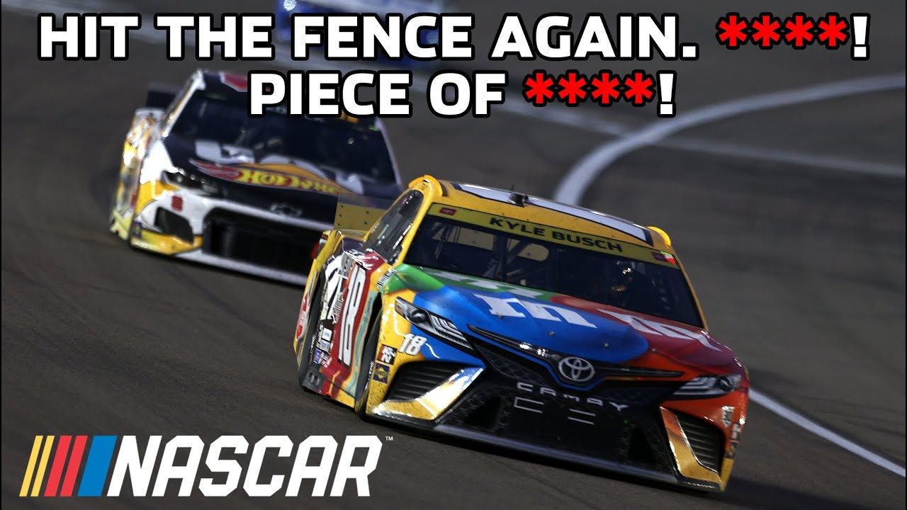 Can’t leave them (Expletive) loose and be slow! – Kyle Busch | NASCAR RACE HUB'S Radioactive