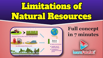 Class 8 Science Coal and Petroleum - Limitations of Natural Resources - LearnFatafat