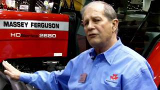 Massey Ferguson HD Series 2600 Utility Tractor debuts at NFMS 2010(MF 2680 Cab Model)