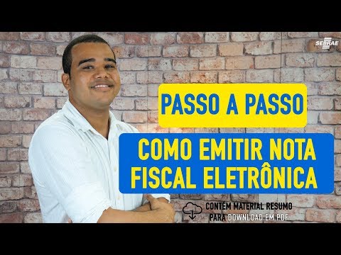 Vídeo: Como Emitir Notas Fiscais Em Um Sistema Simplificado