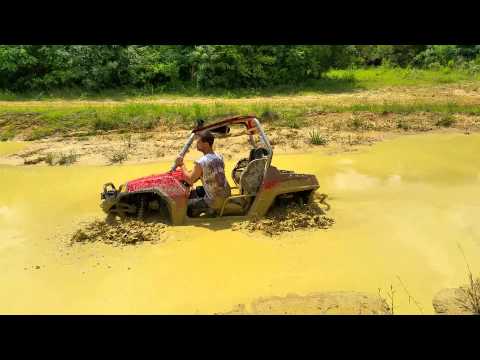 Rzr 800s on sxs portals in a nasty hole