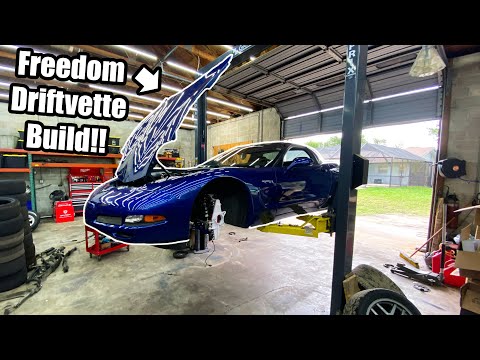 Building Cleetus New Driftvette! Donnie The C5 Goes Full Drift Spec!
