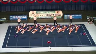 JapanCup2016 Div1 高等学校準決勝　日本大学高　CHERRIES