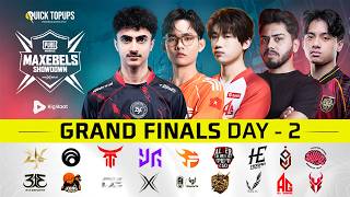 PUBG MOBILE MAXEBELS SHOWDOWN GRAND FINALS | DAY 2 | Ft. #4T #AE #KONG #YG #HORAA #FL #AG #VOIN #A1 screenshot 3