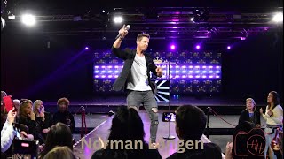 Norman Langen Interview bei der Schlagerparty im Rouge Showpalast, Bochum 16 03 2024