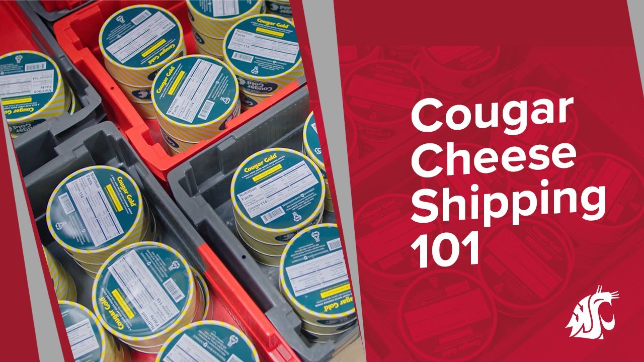 Cougar Cheese shipping 101 YouTube