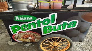Pentol Buta Edaass.. Rajanya Pentol Jalan Raya Banjarsari