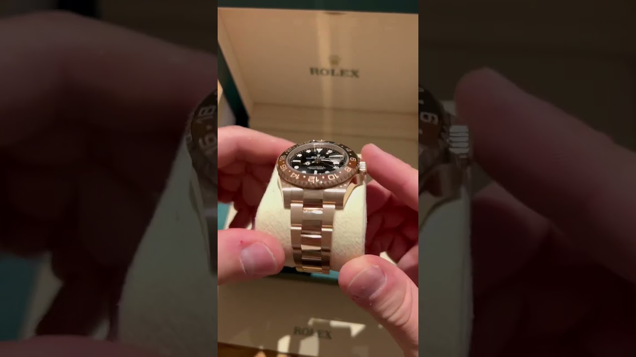 Rolex GMT Master 2 Rootbeer Full Everroségold