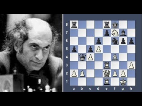 Mikhail Tal's Most Spectacular Queen Sacrifice - Birbrager vs. Tal, 1953 