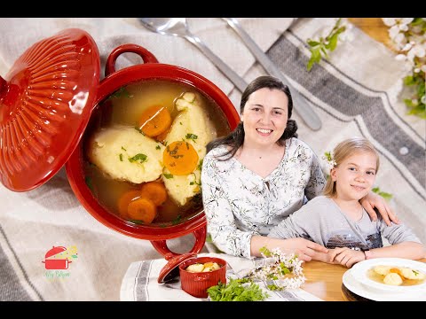 Video: Supă Cu Găluște și Slănină