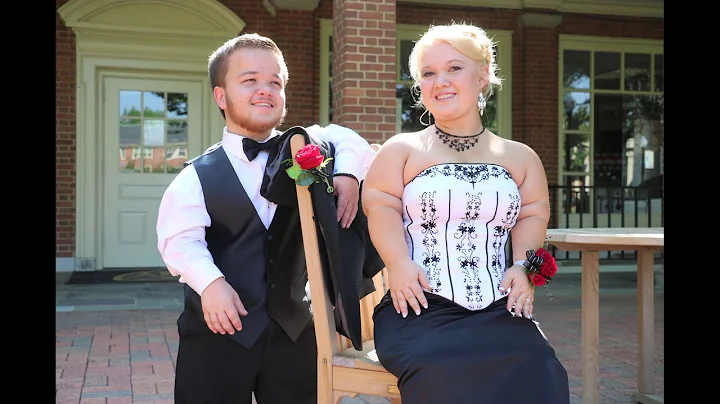 Ariel Branson and Curtis Barker Prom Day