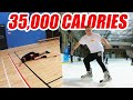 How I burn 5,000 calories EVERYDAY  ( 35,000 CALORIE CHALLENGE PART 2 )