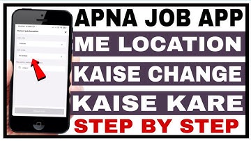 Apna App Pe Location Kaise Change Kare | How To Change Location In Apna App/Apna App Location Change
