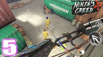 Ninja Creed 3d Gameplay - Sniper Shooting Assassin Game | Part 5 | Android/iOS