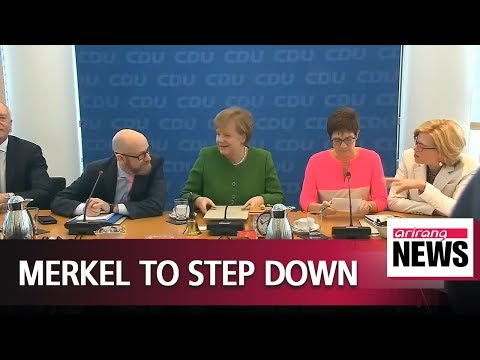 Angela Merkel To Step Down As German Chancellor In 2021