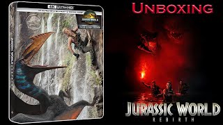 Jurassic World Rebirth 2025 4K SteelBook (Review and Unboxing) (Scarlett Johansson, Jonathan Bailey)