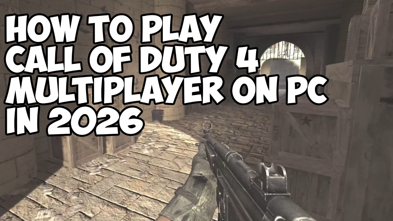 How To Play Call of Duty 4 Multiplayer on PC in 2026 (Cod4x Tutorial ...