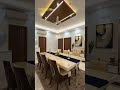 Elegant Living & Dining with Calm Pastels & Warm Wood| Kohinoor by Auro Realty, Hyderabad