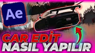 ARABA EDİTİNİZİ KENDİNİZ YAPIN!!! | After Effects Dersleri #aftereffects