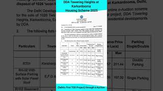 Dda Towering Heights Karkardooma Housing Scheme 2025 Dda Flat Shortfeeds  