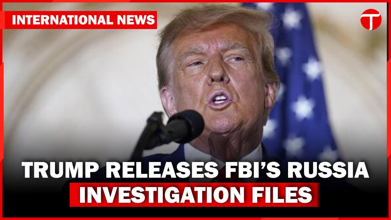 Trump Declassifies FBI’s Russia Probe Documents – What’s Inside? - YouTube