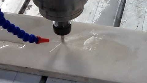 Rhino Stone cnc router R-1325 working video