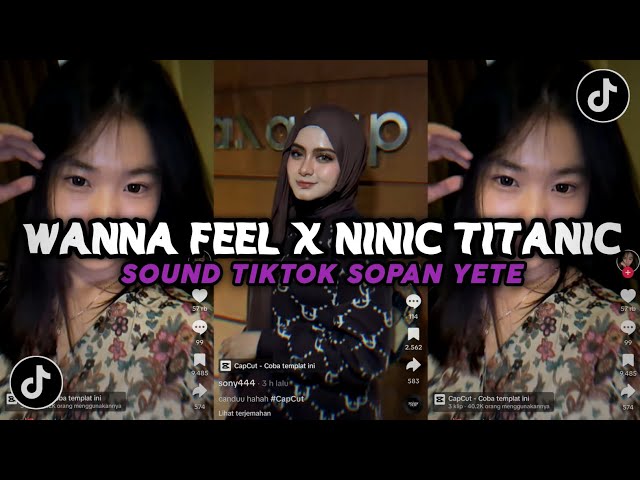 DJ WANNA FEEL LIKE X TITANIC (Slow + Reverb) BY SOPAN YETE VIRAL TIKTOK class=