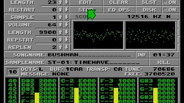 Atari ST Protracker Mods - Bushman