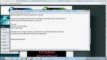 Area y Volumen de un CilindroDFD