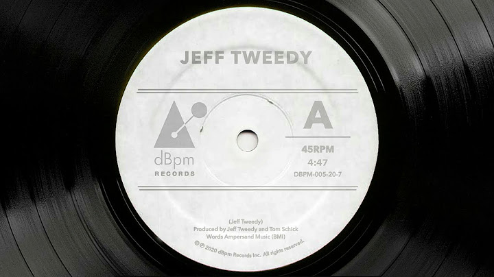 Jeff Tweedy "Love Is The King" Official Lyric Video