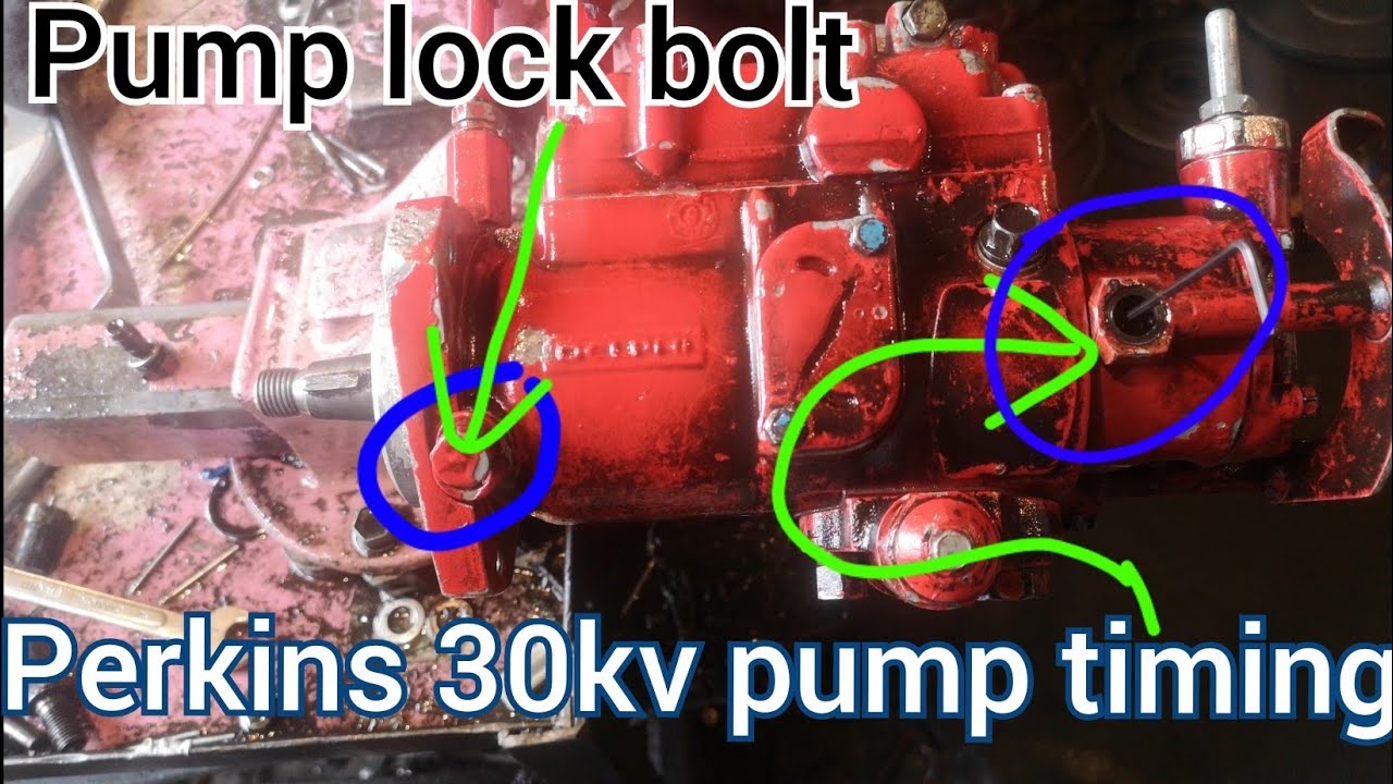 perkins 30 kva fuel pump timing YouTube