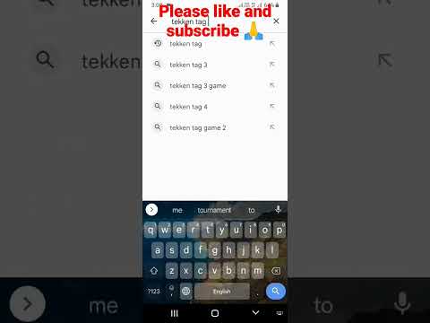How to download tekken tag tournament in mobile #shorts#video #viral  please like and subscribe