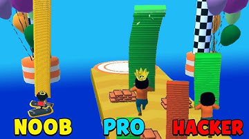 Noob Vs Pro Vs Hacker Shortcut Run Best Idea 101 - 110 Up Level Gameplay 2021 Part 9